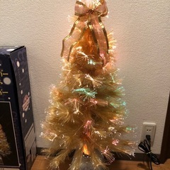 クリスマスファイバーツリーの画像
