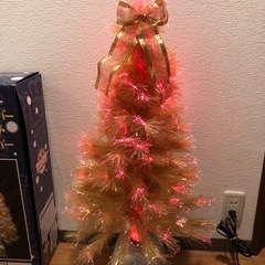 クリスマスファイバーツリーの画像