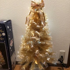 クリスマスファイバーツリーの画像