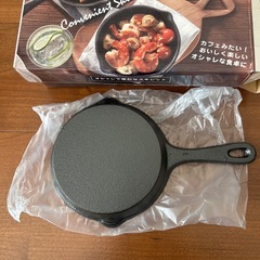 スキレット2枚　ミニ鉄鍋　新品の画像