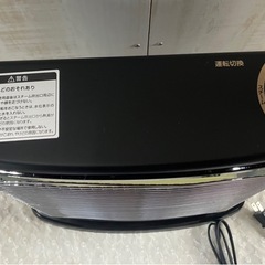 J597⭐️山善　超美品✨加湿機能付き電気ストーブ　2021年製の画像