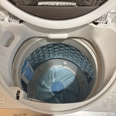2021年製 TOSHIBA 全自動電気洗濯機 AW-6G9 6kgの画像