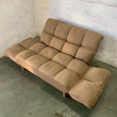 【ジモティ限定特価】 NITORI ニトリソファ ベージュ インテリア リビングソファ A0819Gの画像