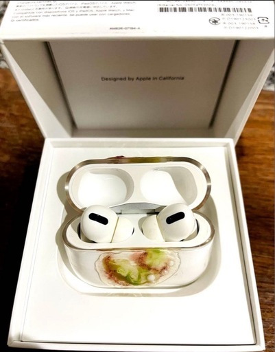 ♪美品　純正 AirPods Pro 第1世代 保護ケース付き