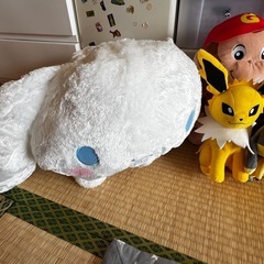 ぬいぐるみ まとめ売り おさるのジョージ、シナモン、ポケモン、うさぎの画像