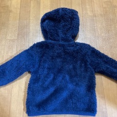 フリース フード付きアウターの画像