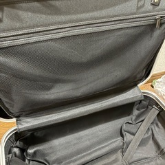 鍵2本付きキャリーケースホワイトの画像