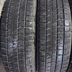 【良品】155/65R14  冬タイヤホイールセット　軽四　BRIDGESTONE VRX2 バリ溝の画像