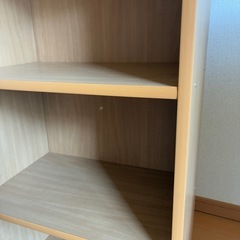 受け渡し決定。カラーボックスの画像