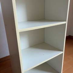 受け渡し決定。カラーボックスの画像