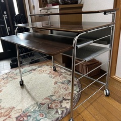 パソコンラック　デスク　PCデスクの画像