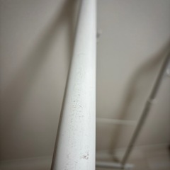 キャスター付きハンガーラック2列の画像