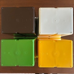 ゴミ箱　おもちゃ箱　4杯　ダストボックス イタリア製　DOTTUS ドッタス　ゴミ箱のみ4色の画像
