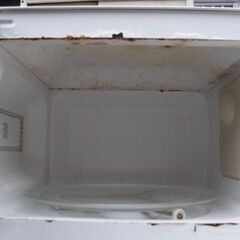 とりあえず使えるシンプル電子レンジ　中古の画像