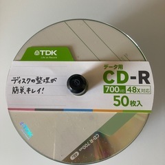 DVD-R データ用30枚　CD-Rデータ用50枚
の画像