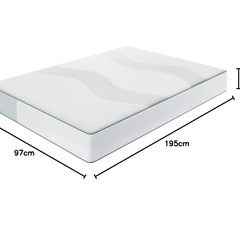 Novilla ポケットコイル シングルマットレスの画像