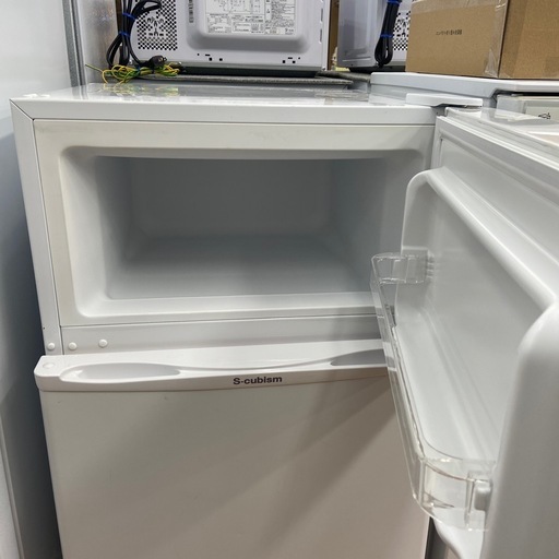 【来店いただける方限定】s-cubism 冷蔵庫 90L　【トレファク摂津店】