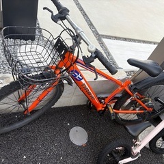 新品　子供自転車のカゴの画像