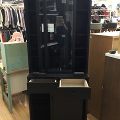 アーリー•タイムス•アルファ 食器棚 2枚扉 をご紹介します‼︎ トレジャーファクトリーつくば店の画像