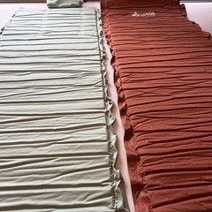 【キャンプ用品】マットレス　LOGOS 55セルフインフレートマット 2点セットの画像