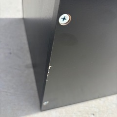 木製収納BOX 36×36cm ブラック　mw0812の画像