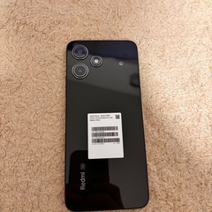 【未使用に近い】Xiaomi Redmi 12 5G（XIG03）ミッドナイトブラック／SIMフリー・動作確認済みの画像