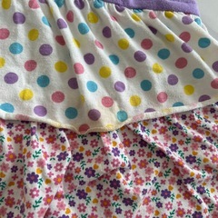 夏服👧🏻紫120ワンピースの画像