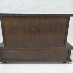 和ダンス 小物入れ アクセサリー収納 レトロ 和風ケース 木製 ミニチェスト 引き出し多数 小物整理 251111-9Tの画像