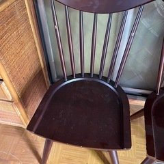 椅子　二脚の画像