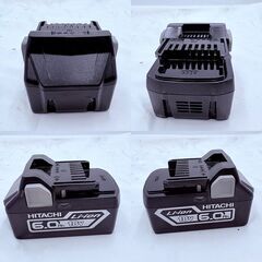 🌬【❗️✨屋内外用✨❗️】HITACHI コードレスファン＋バッテリーセット✨簡易清掃・通電確認済❗️の画像