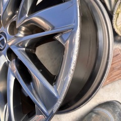 LEXUS LS500 純正ホイール　センサー付の画像