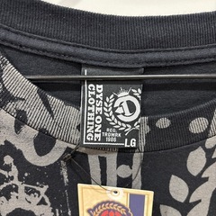 【並行輸入品】Dyse One プリントTシャツ　#1 ブラック　L 半袖　 半袖Tシャツの画像