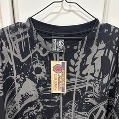 【並行輸入品】Dyse One プリントTシャツ　#1 ブラック　L 半袖　 半袖Tシャツの画像