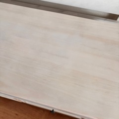 TV台　幅74 TVボード テレビボード テレビ台 ローボード 白 大人 かわいい シャビー 姫系 Shally SHABBY WOOD FURNITUREの画像