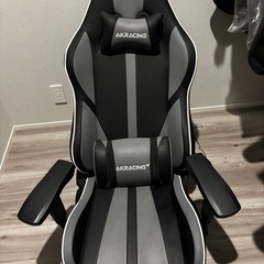AKRacing ゲーミング座椅子 グレー 灰 極坐(ぎょくざ)の画像