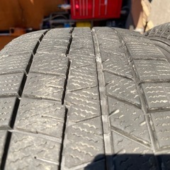 ダンロップ ウィンターマックス カローラクロス アルファード C-HR など 7J +48 PCD114.3 2020年製 215/60R17 4本セットの画像