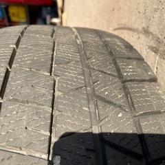 ダンロップ ウィンターマックス カローラクロス アルファード C-HR など 7J +48 PCD114.3 2020年製 215/60R17 4本セットの画像