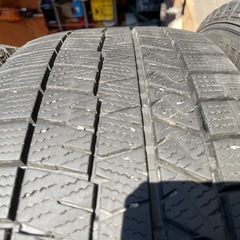 ダンロップ ウィンターマックス カローラクロス アルファード C-HR など 7J +48 PCD114.3 2020年製 215/60R17 4本セットの画像