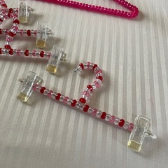 ビーズハンガー【6点セット】の画像