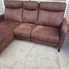L字型ソファー　電動
の画像