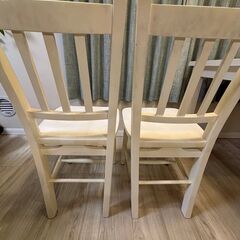 ダイニングテーブル＆椅子2脚の画像