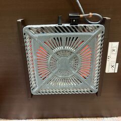 【11/29（土）限定！指定先へ送料無料でお届けします（墨田区、江東区、台東区）】美品 無印良品 こたつ MK-1208V/DB/12 楕円形 廃盤品の画像