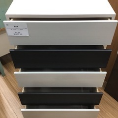 関家具 チェスト 5段 をご紹介します‼︎ トレジャーファクトリーつくば店の画像