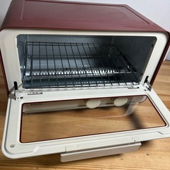 ★美品★【BRUNO】 オーブントースター レッド BOE052の画像