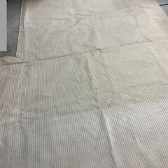 カーペット 348cm×348cm 江戸間8畳 ベージュ 一部カット加工 ラグ マットの画像