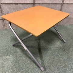 NITORI ニトリ 折りたたみテーブル 座卓 デスク 幅50cm×奥行45cm×高さ35cm の画像