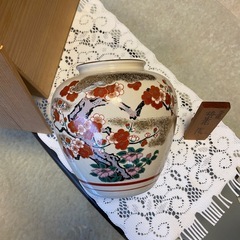 陶器　壺　九谷の画像