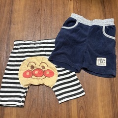 ②80ランニング肌着とズボンの画像