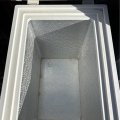 厨房 家庭用 アビテラックス Abitelax 小型 冷凍ストッカー ACF-603C 100V 60L 上開き 冷凍庫 フリーザー ストック 2014年製 の画像