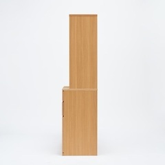 【77%OFF】無印　食器棚　カップボードの画像